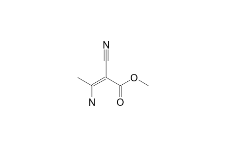 (Z)-3-amino-2-cyano-2-butenoic acid methyl ester