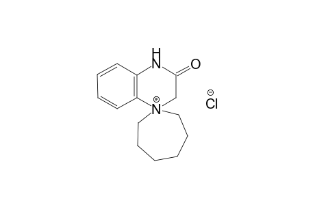 3-Oxo-1,2,3,4-tetrahydroquinoxaline-1-sporo-1'-azepanium chloride