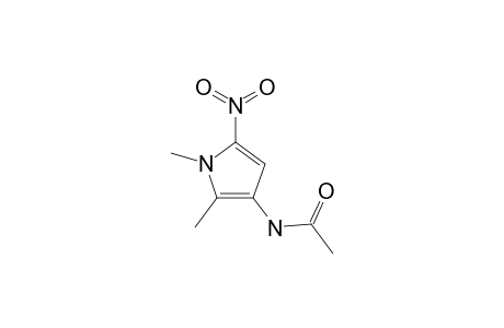 N-(1,2-dimethyl-5-nitropyrrol-3-yl)acetamide