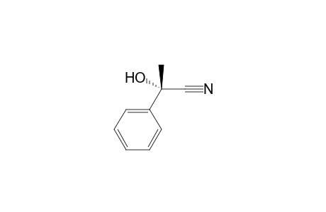 (2S)-2-hydroxy-2-phenyl-propanenitrile