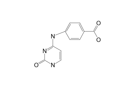 Benzoic acid, 4-[(1,2-dihydro-2-oxo-4-pyrimidinyl)amino]-