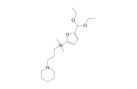 5-[DIMETHYL-(3-PIPERIDYLPROPYL)-SILYL]-FURFURAL_DIACETAL