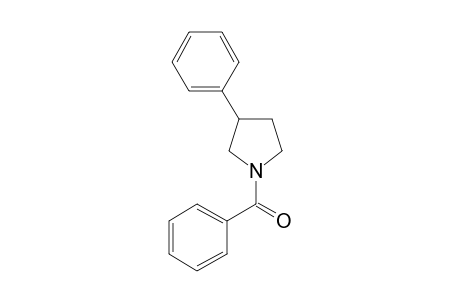 3-Phenyl-1-(phenylcarbonyl)pyrrolidine