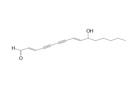 SAIKODIYNE-B;10-HYDROXY-2E,8E-DIENE-4,6-DIYNE-PENTADECANAL