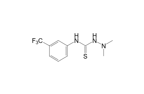 1,1-DIMETHYL-3-THIO-4-(alpha,alpha,alpha-TRIFLUORO-m-TOLYL)SEMICARBAZIDE