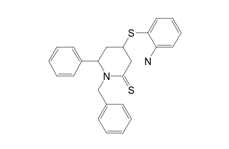 4-(2-Amino-phenylthio)-1-benzyl-6-phenylpiperidin-2-thione