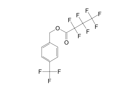 4-(Trifluoromethyl) benzyl alcohol, heptafluorobutyrate