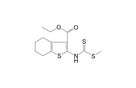 Ethyl 2-([(methylsulfanyl)carbothioyl]amino)-4,5,6,7-tetrahydro-1-benzothiophene-3-carboxylate