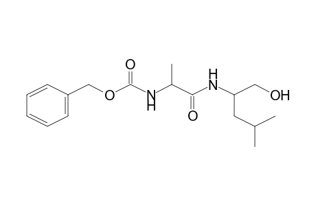 1-Pentanol, (2s)-2-[N-(benzyloxycarbonyl-(s)-alanyl)amino]-4-methyl-