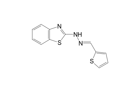 2-thiophenecarboxaldehyde, (2-benzothiazolyl)hydrazone