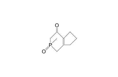 1,2,3,5,6,7-Hexahydro-2-methyl-4H-cyclopenta-[C]-phosphorin-4-on-2-oxide