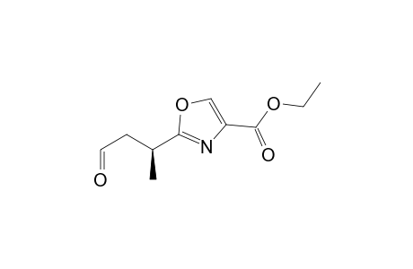 2-((S)-3-Hydroxy-1-methyl-propyl)-oxazole-4-carboxylic acid ethyl ester