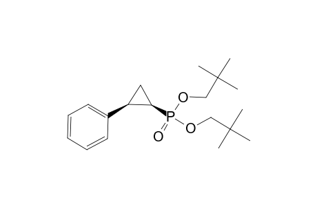 DINEOPENTYL-(1R,2R)-2-PHENYLCYCLOPROPYLPHOSPHONATE