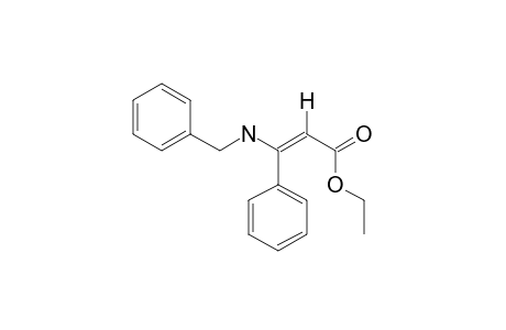 Ethyl (E)-3-benzylamino-3-phenylprop-2-enoate