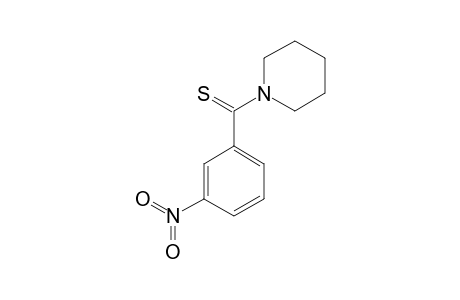 N-(3-Nitrothiobenzoyl)-piperidin