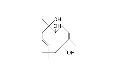 4,9-CYCLOUNDECADIENE-1,2,6,-TRIOL, 1,5,8,8-TETRAMETHYL-