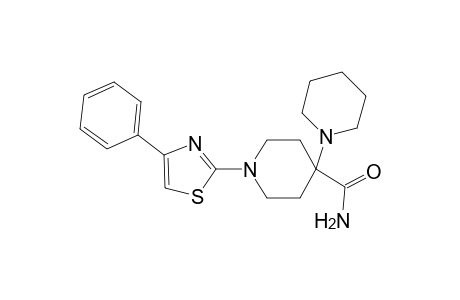 1'-(4-Phenyl-thiazol-2-yl)-[1,4']bipiperidinyl-4'-carboxylic acid amide