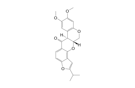 (+/-)-TRANS-ISOROTENONE