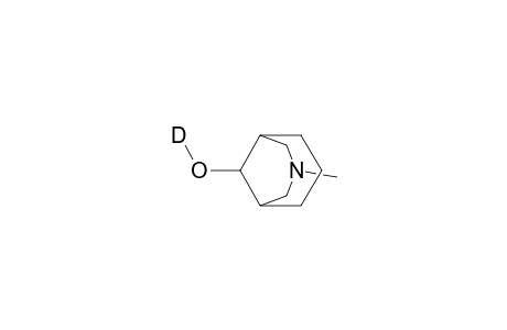9.beta.-(Hydroxy-D)-3-methyl-3-azabicyclo(3.3.1)nonane