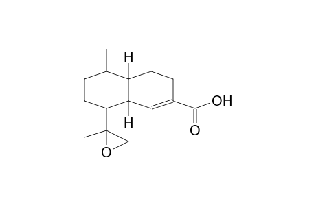 2-Naphthalenecarboxylic acid, 3,4,4a,5,6,7,8,8a-octahydro-5-methyl-8-(2-methyloxiranyl)-