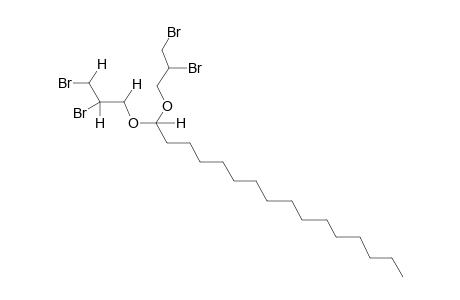 PALMICALDEHYDE, BIS(2,3-DIBROMOPROPYL) ACETAL