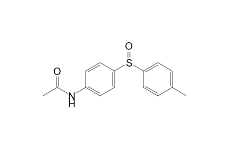 N-[4-(4-methylphenyl)sulfinylphenyl]acetamide