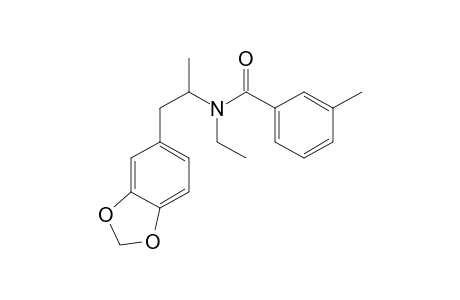 N-Ethyl-N-(3-methylbenzoyl)-3,4-methylenedioxyamphetamine