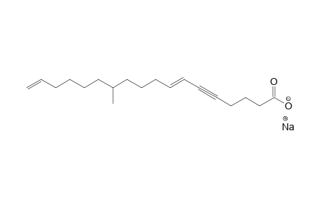 SODIUM-SALT-OF-(Z)-STELLETTIC-ACID-C;SODIUM-SALT-OF-(Z)-12-METHYLOCTADECA-7,17-DIEN-5-YNOIC-ACID