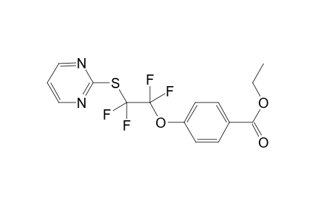 Ethyl 4-(1,1,2,2-tetrafluoro-2-(pyrimidin-2-ylthio)ethoxy)benzoate