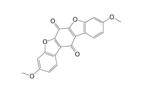 Benzo[1,2-b:5,4-b']bisbenzofuran-6,12-dione, 3,9-dimethoxy-