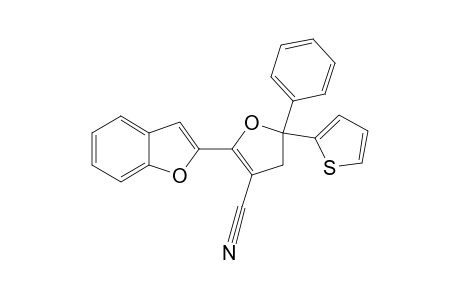 2-(1-BENZOFURAN-2-YL)-5-PHENYL-5-(2-THIENYL)-4,5-DIHYDROFURAN-3-CARBONITRILE