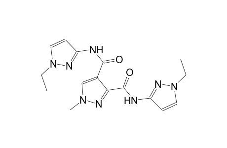 1H-pyrazole-3,4-dicarboxamide, N~3~,N~4~-bis(1-ethyl-1H-pyrazol-3-yl)-1-methyl-