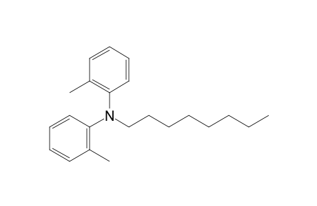 N,N-Bis(2-methylphenyl)-N-octylamine