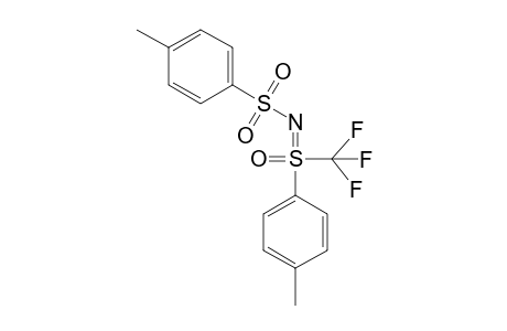 N-(4-Methylbenzenesulphonyl)-4-methylbenzene-trifluoromethyl sulfoximine