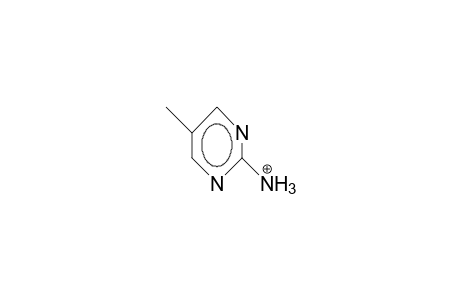 2-Amino-5-methyl-pyrimidinium cation