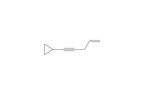 Cyclopropane, 4-penten-1-ynyl-