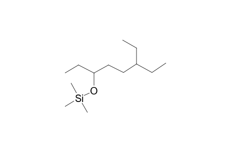 6-Ethyl-3-octanol, tms derivative