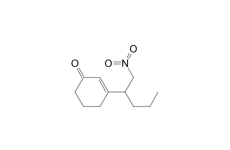 3-(1-Propyl-2-nitroethyl)-2-cyclohexen-1-one