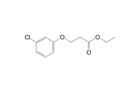 3-(m-Chlorophenoxy)propionic acid, ethyl ester