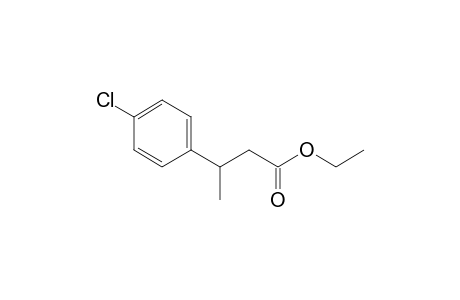 Ethyl 3-(4-chlorophenyl)butanoate