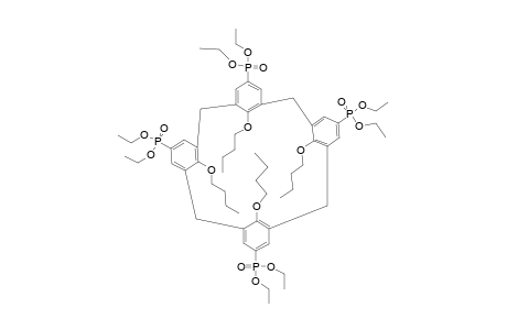 25,26,27,28-TETRABUTOXY-5,11,17,23-TETRAKIS-(DIETHOXYPHOSPHORYL)-CALIX-[4]-ARENE