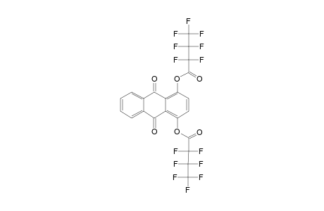 Quinizarin, o,o'-bis(heptafluorobutyryl)-