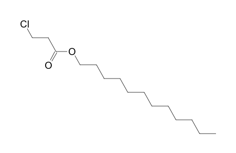 PROPIONIC ACID, 3-CHLORO-, DODECYL ESTER