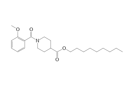 Isonipecotic acid, N-(2-methoxybenzoyl)-, nonyl ester