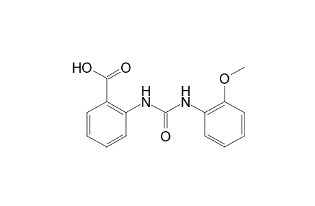 o-[3-(o-methoxyphenyl)ureido]benzoic acid