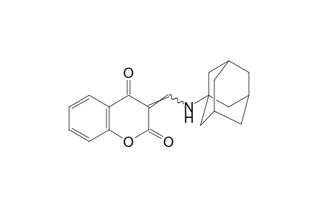 3-{[(1-adamantyl)amino]methylene}-2,4-chromandione