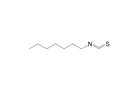 Isothiocyanic acid, heptyl ester