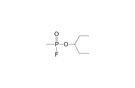 1-Ethylpropyl methylphosphonofluoridoate