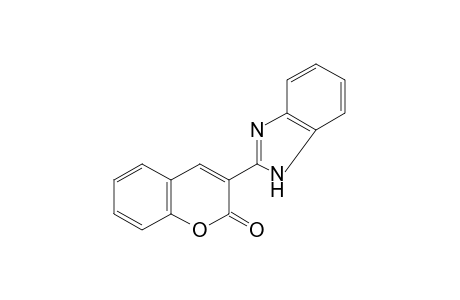 3-(2-benzimidazolyl)coumarin