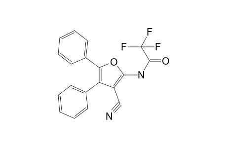 N-(3-Cyano-4,5-diphenylfuran-2-yl)-2,2,2-trifluoroacetamide